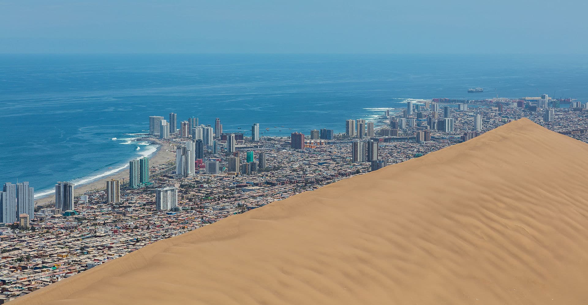 Vista de Iquique